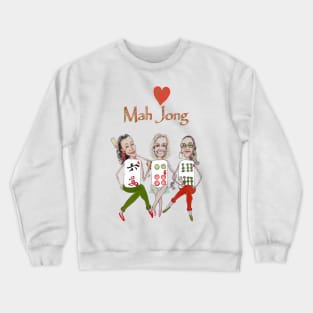 Mah Jong : Tripple Knitting Crewneck Sweatshirt